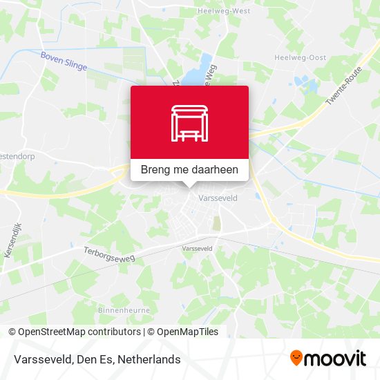 Varsseveld, Den Es kaart