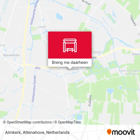 Almkerk, Altenahove kaart