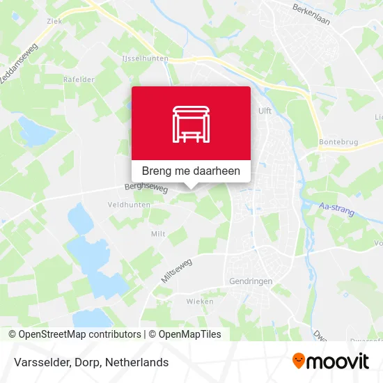 Varsselder, Dorp kaart