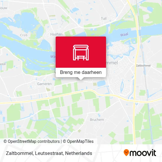 Zaltbommel, Leutsestraat kaart