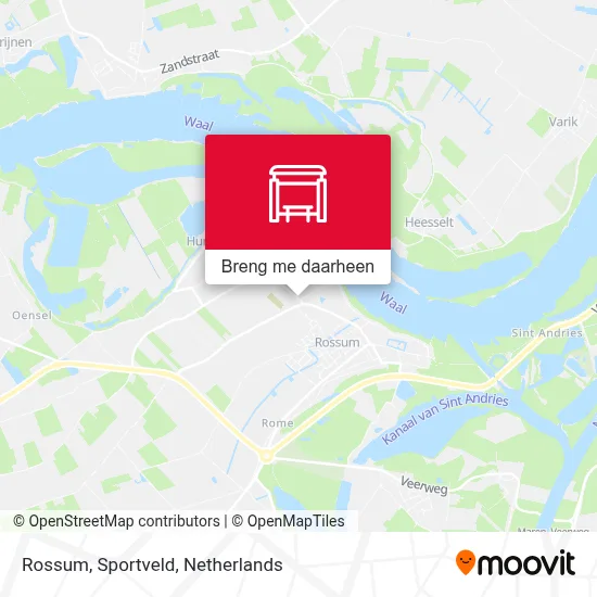 Rossum, Sportveld kaart