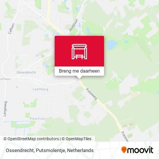 Ossendrecht, Putsmolentje kaart