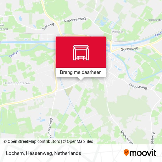 Lochem, Hessenweg kaart