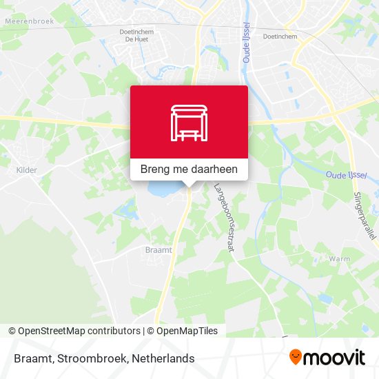 Braamt, Stroombroek kaart