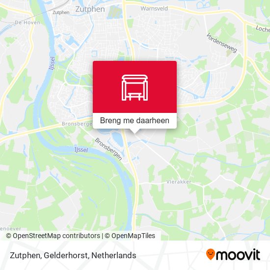 Zutphen, Gelderhorst kaart