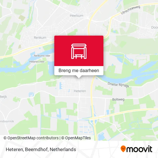 Heteren, Beemdhof kaart