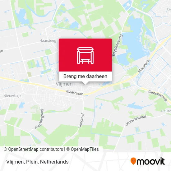 Vlijmen, Plein kaart