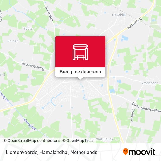 Lichtenvoorde, Hamalandhal kaart