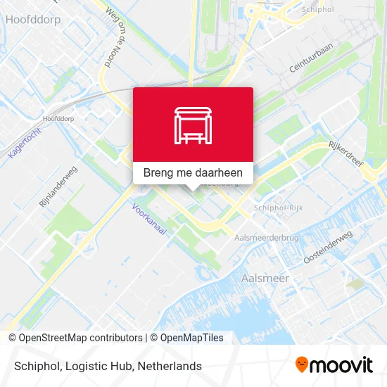 Schiphol, Logistic Hub kaart