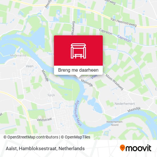 Aalst, Hambloksestraat kaart