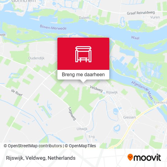 Rijswijk, Veldweg kaart
