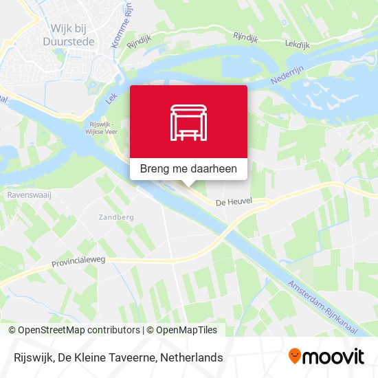 Rijswijk, De Kleine Taveerne kaart