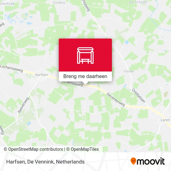 Harfsen, De Vennink kaart