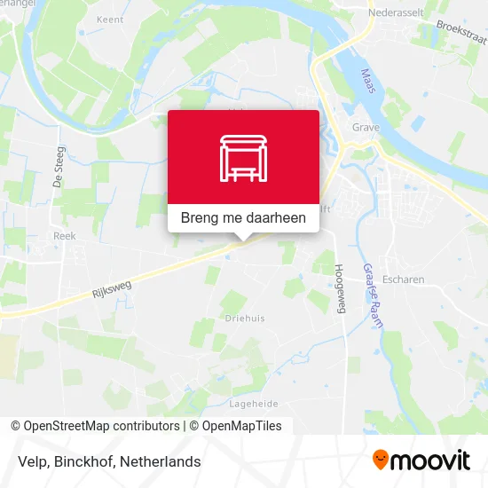 Velp, Binckhof kaart