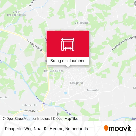 Dinxperlo, Weg Naar De Heurne kaart