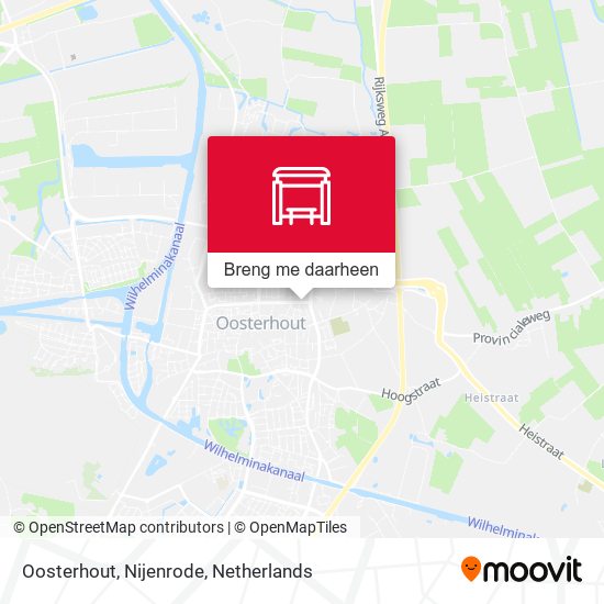 Oosterhout, Nijenrode kaart