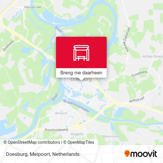 Doesburg, Meipoort kaart