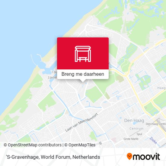 'S-Gravenhage, World Forum kaart