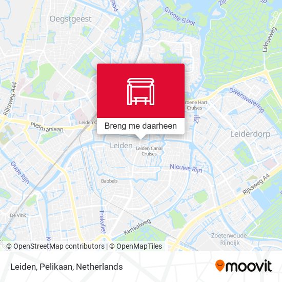 Leiden, Pelikaan kaart