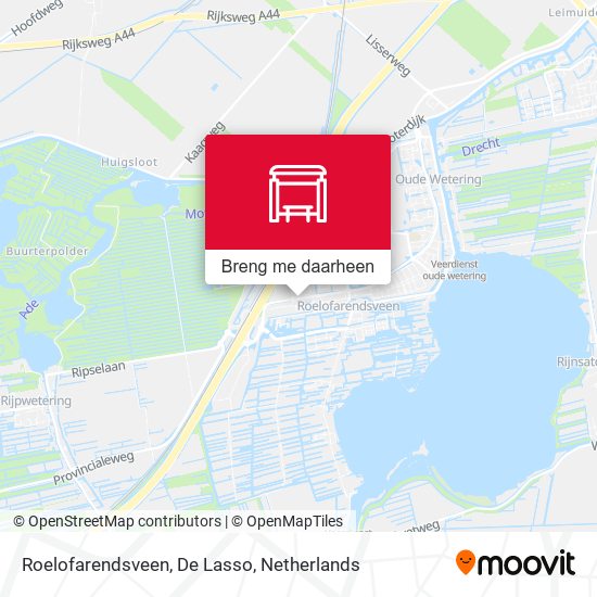 Roelofarendsveen, De Lasso kaart