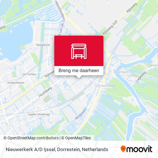 Nieuwerkerk A / D Ijssel, Dorrestein kaart