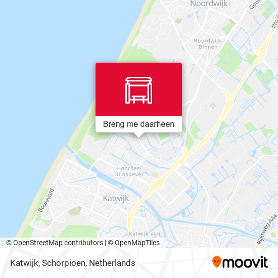 Katwijk, Schorpioen kaart