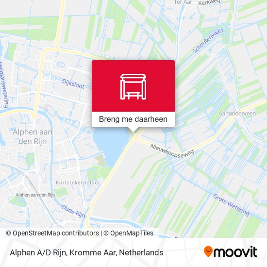 Alphen A/D Rijn, Kromme Aar kaart