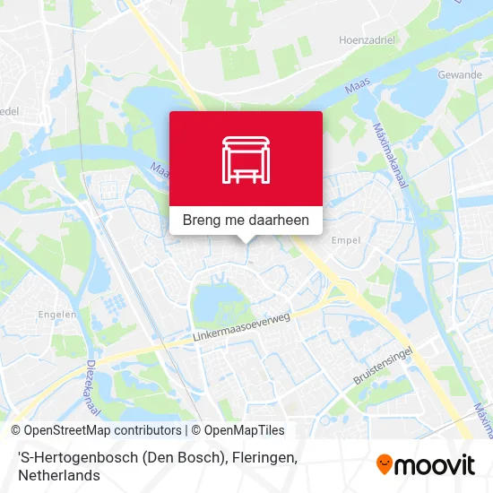 'S-Hertogenbosch (Den Bosch), Fleringen kaart