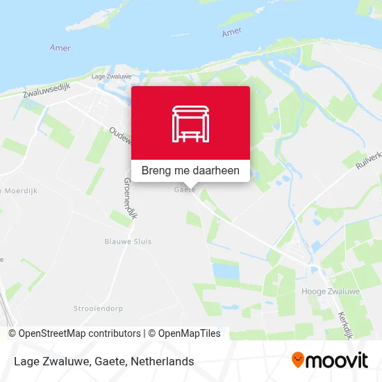 Lage Zwaluwe, Gaete kaart