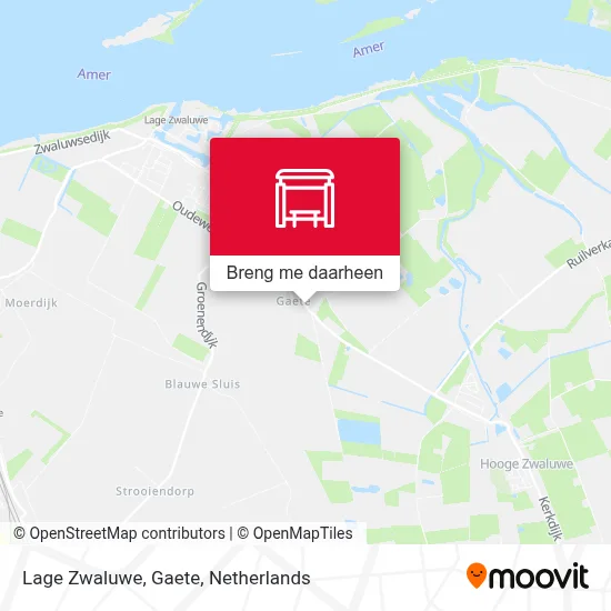 Lage Zwaluwe, Gaete kaart