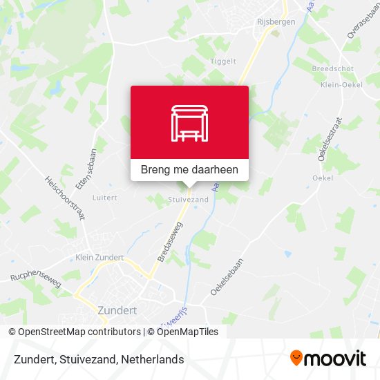 Zundert, Stuivezand kaart