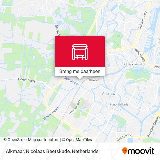 Alkmaar, Nicolaas Beetskade kaart