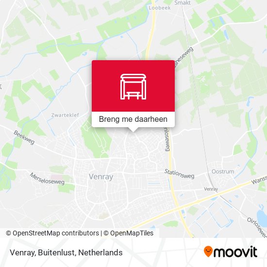 Venray, Buitenlust kaart