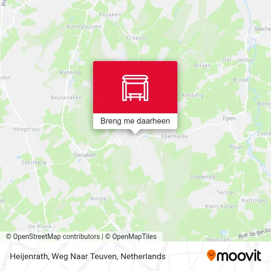 Heijenrath, Weg Naar Teuven kaart