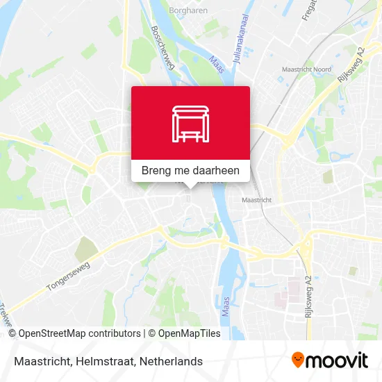 Maastricht, Helmstraat kaart