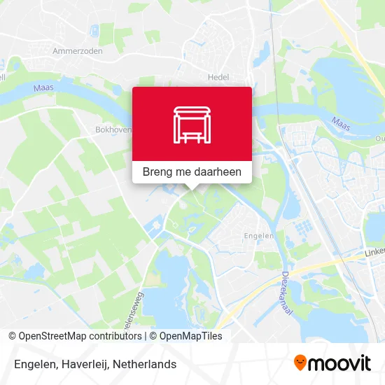 Engelen, Haverleij kaart