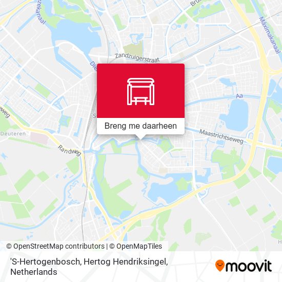 'S-Hertogenbosch, Hertog Hendriksingel kaart