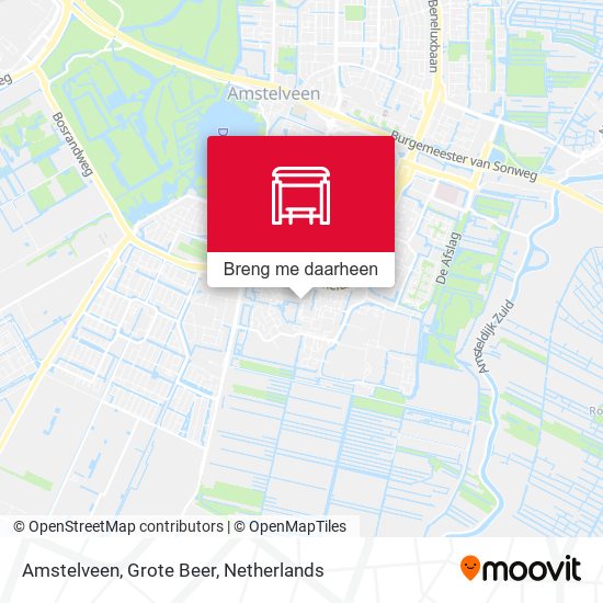 Amstelveen, Grote Beer kaart