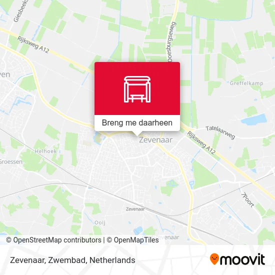 Zevenaar, Zwembad kaart