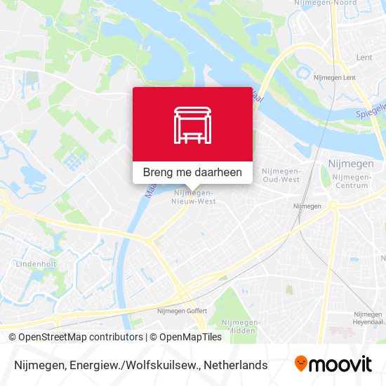 Nijmegen, Energiew. / Wolfskuilsew. kaart