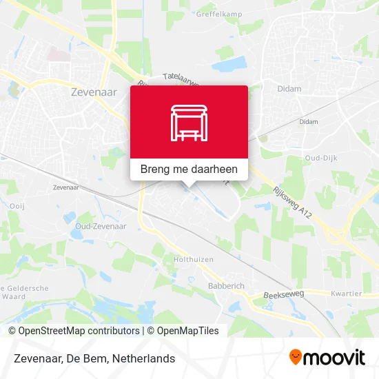 Zevenaar, De Bem kaart