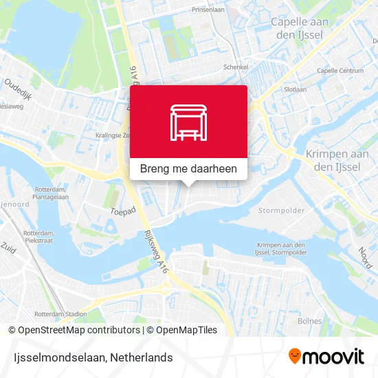 Ijsselmondselaan kaart