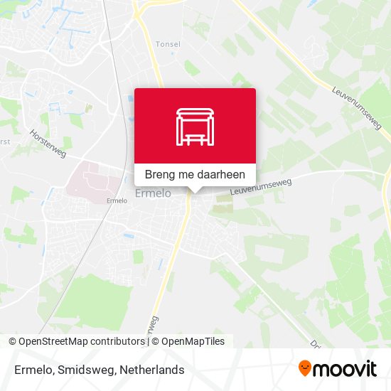 Ermelo, Smidsweg kaart