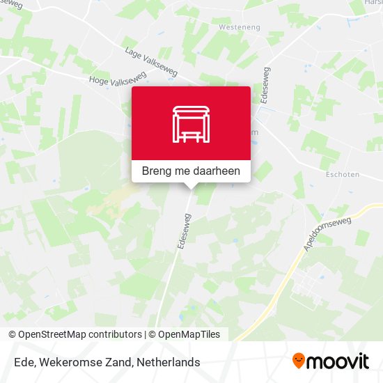 Ede, Wekeromse Zand kaart