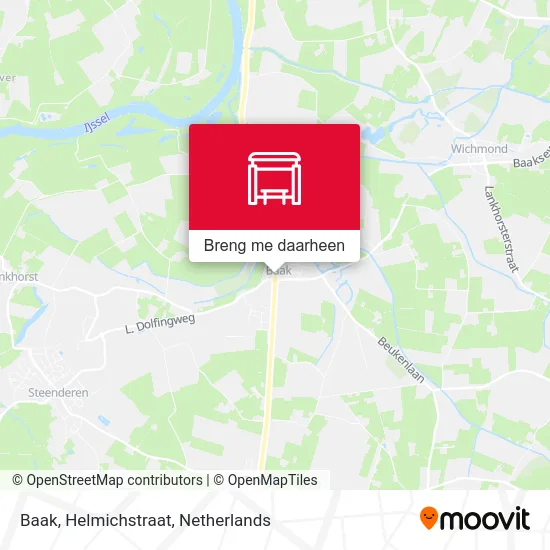 Baak, Helmichstraat kaart