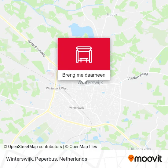 Winterswijk, Peperbus kaart