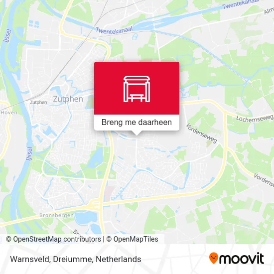 Warnsveld, Dreiumme kaart