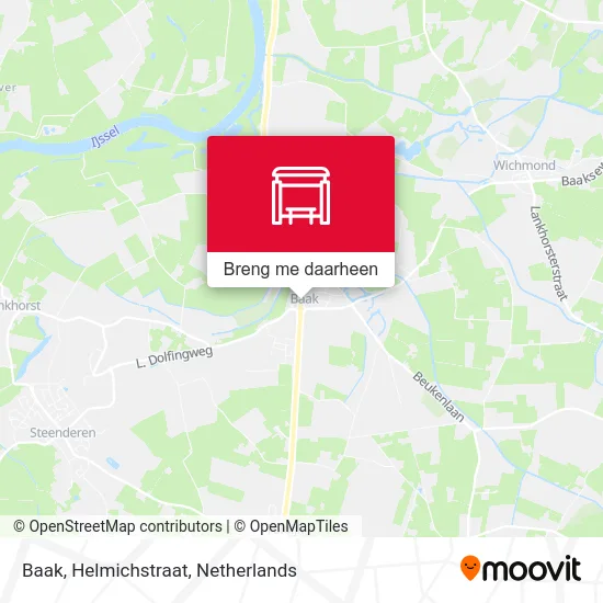 Baak, Helmichstraat kaart