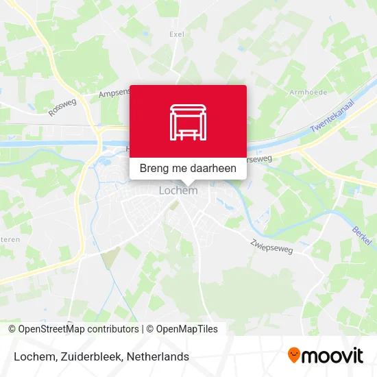 Lochem, Zuiderbleek kaart