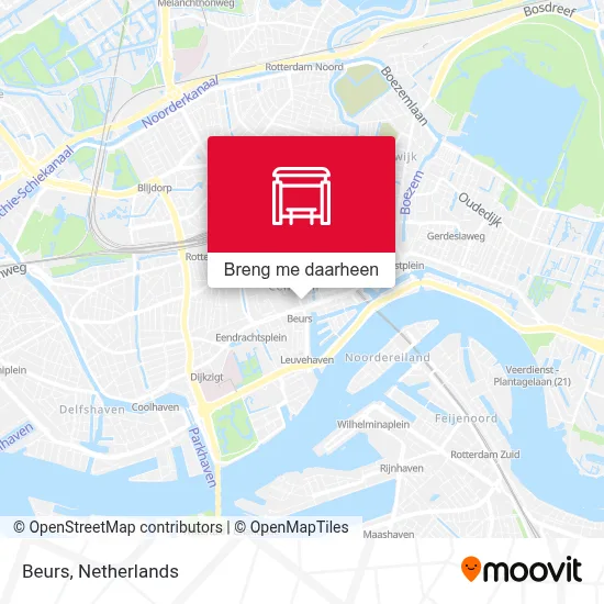 Beurs kaart